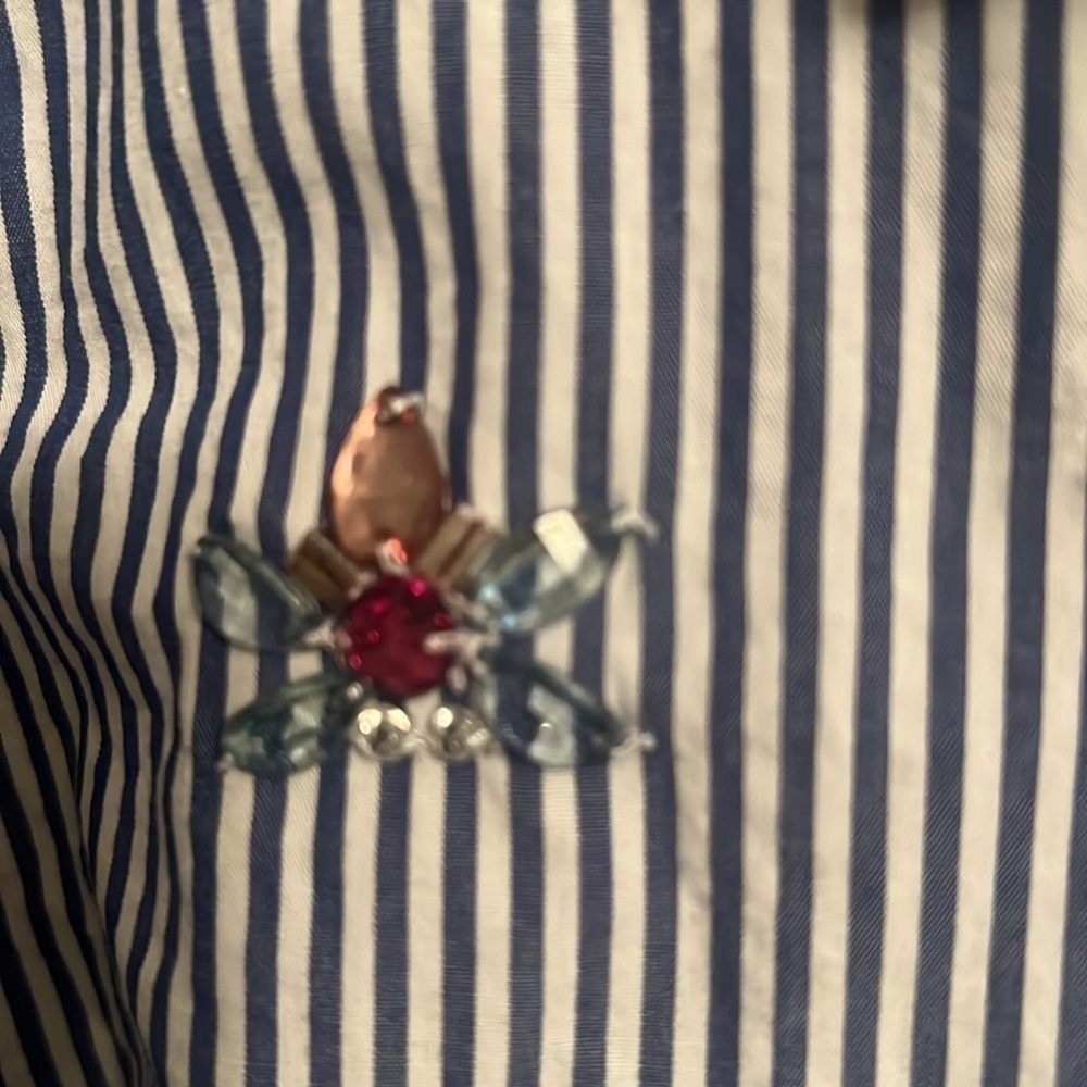 Talbots shirt stripes with stones - Picture 5 of 8